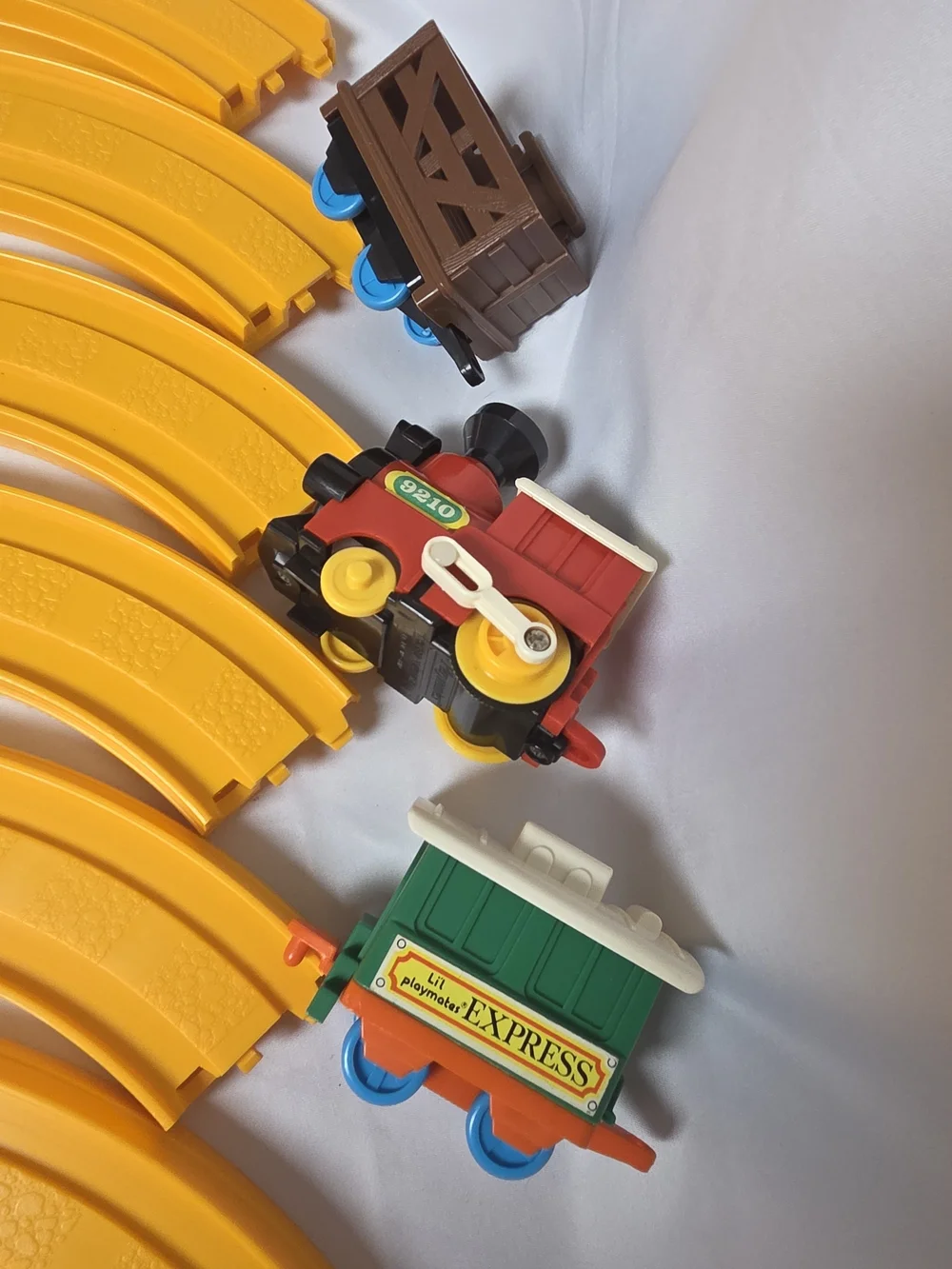 Lil PLaymates “My First Train Set” Windup Train & Track - 1987 Tested/Works
